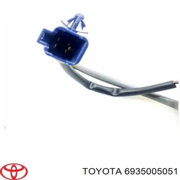 Fecho de tampa de porta-malas (de 3ª/5ª porta traseira) para Toyota Corolla VERSO R10