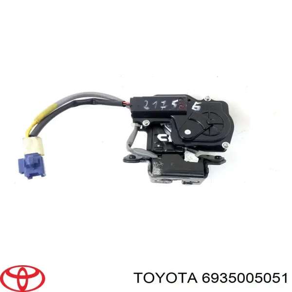 Fecho de tampa de porta-malas (de 3ª/5ª porta traseira) Toyota Corolla VERSO