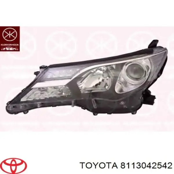 Luz direita 8113042542 Toyota