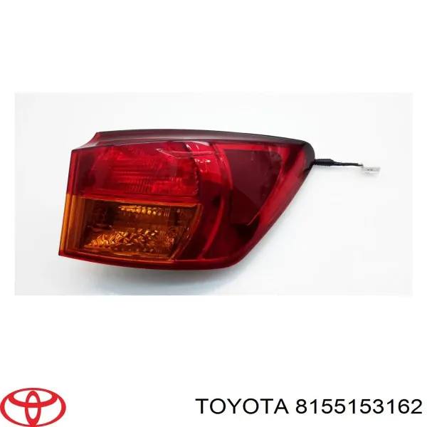 Lanterna traseira direita externa 8155153162 Toyota