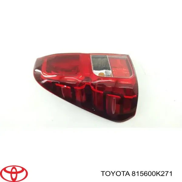 Lanterna traseira esquerda 815600K271 Toyota