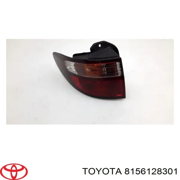 Lanterna traseira esquerda externa 8156128301 Toyota