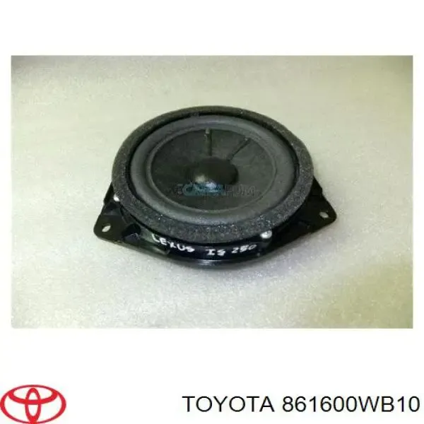 Alto-falante da porta dianteira 861600WB10 Toyota