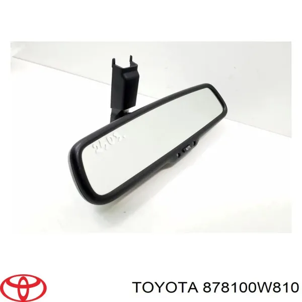 Espelho de salão interno 878100W810 Toyota