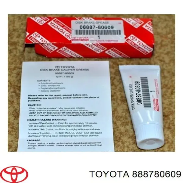 Lubrificante dos sistemas de frenagem 888780609 Toyota