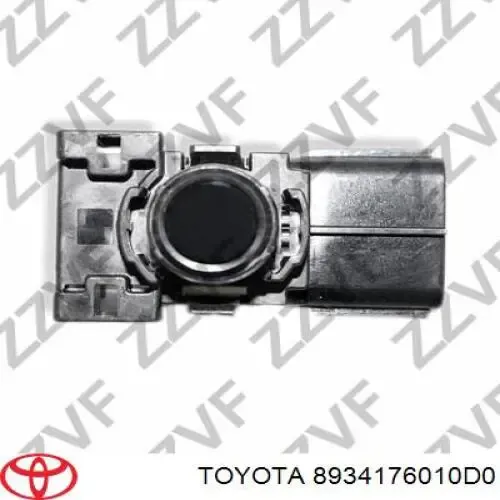 Sensor de sinalização de estacionamento (sensor de estacionamento) dianteiro/traseiro lateral 8934176010D0 Toyota