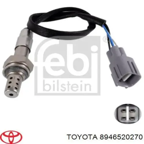 Sonda lambda, sensor de oxigênio Toyota RAV4 I