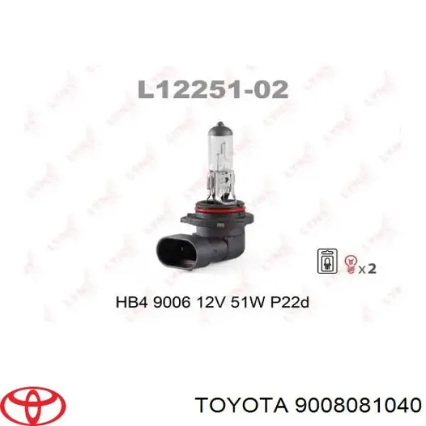 Lâmpada das luzes de nevoeiro Toyota Land Cruiser 80 SUV (J8) (1990 - 1998) preço, a partir de