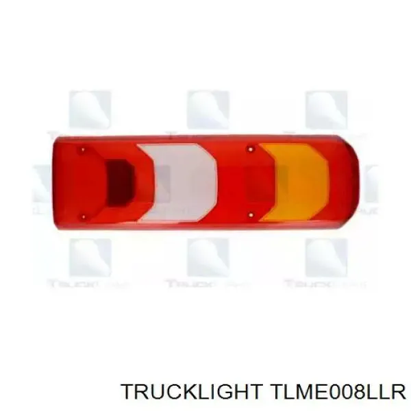 Vidro da luz traseira A0025447390 Mercedes