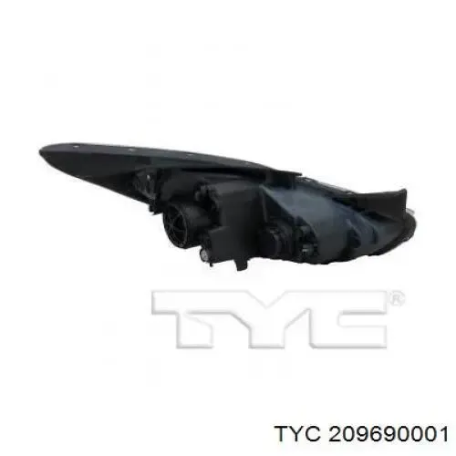 Luz esquerda 209690001 TYC