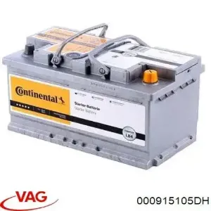 Bateria recarregável (PILHA) 000915105DH VAG