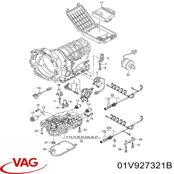 Sensor de velocidade Audi A6 C6