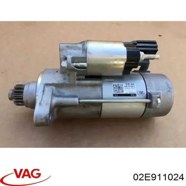 Motor de arranco 02E911024 VAG