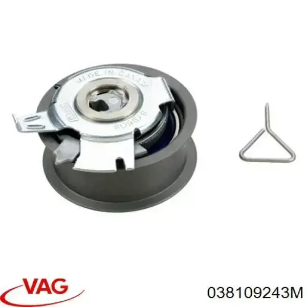 Rolo de reguladora de tensão da correia do mecanismo de distribuição de gás VAG 038109243M preço, a partir de