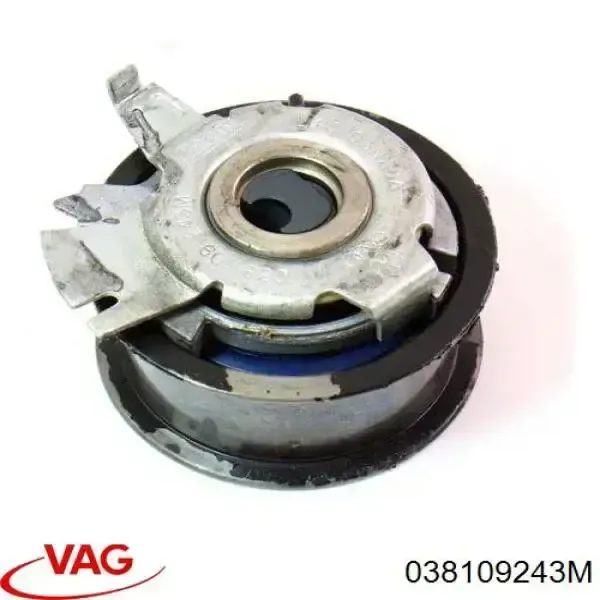 Rolo de reguladora de tensão da correia do mecanismo de distribuição de gás 038109243M VAG