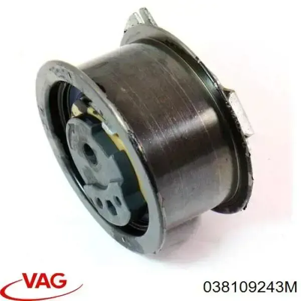 Rolo de reguladora de tensão da correia do mecanismo de distribuição de gás VAG 038109243M