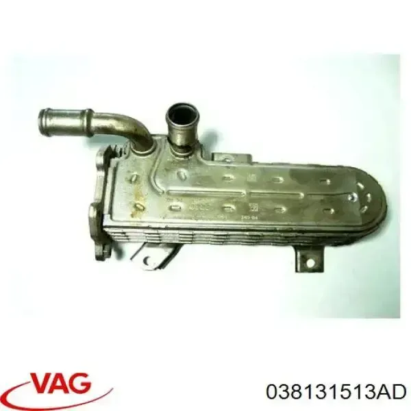 038131513AD VAG radiador do sistema egr de recirculação dos gases de escape
