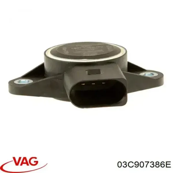 Válvula (regulador) de marcha a vácuo 03C907386E VAG