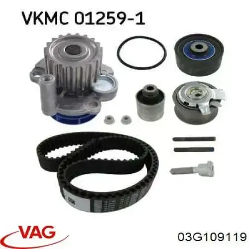 03G109119 VAG correia do mecanismo de distribuição de gás