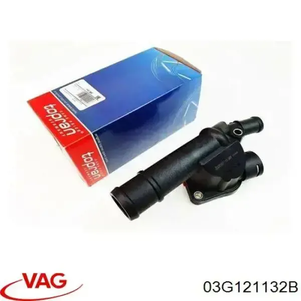Compre 03G121132B VAG Flange do sistema de esfriamento (união em T)