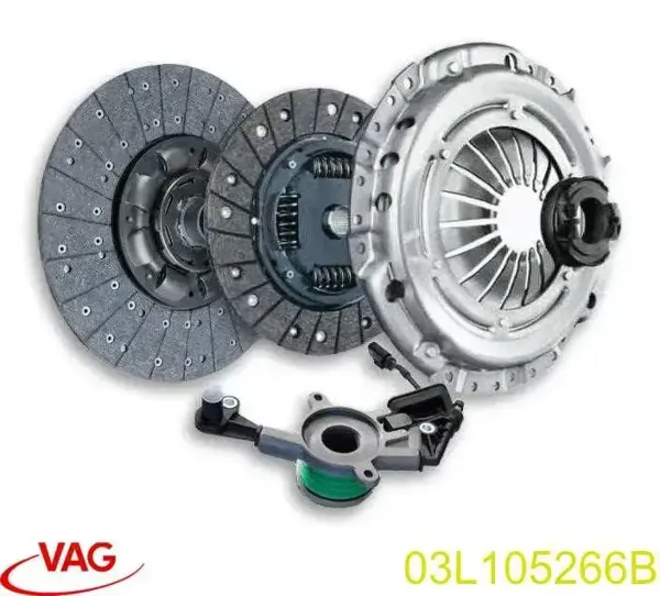 Volante de motor 03L105266B VAG