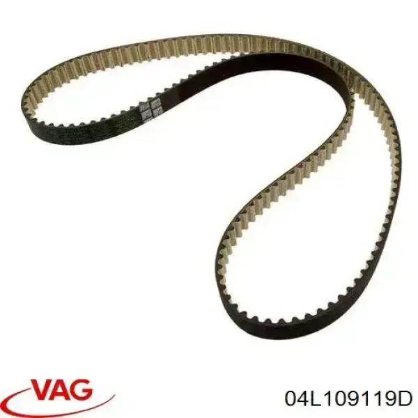 Correia do mecanismo de distribuição de gás 04L109119D VAG