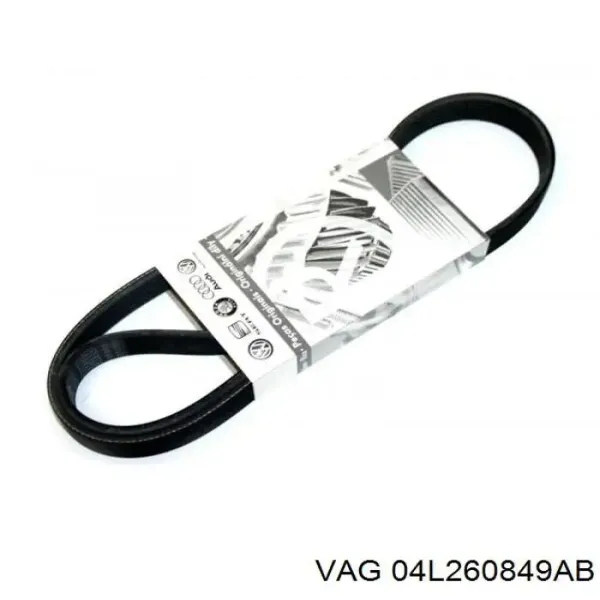 Correia dos conjuntos de transmissão 04L260849AB VAG