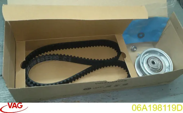 Correia do mecanismo de distribuição de gás, kit 06A198119D VAG