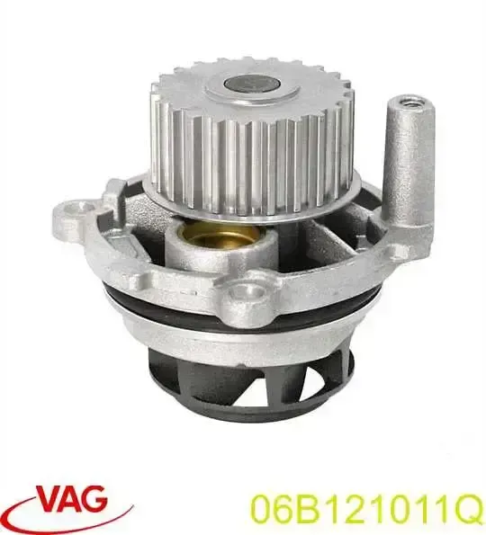 06B121011Q VAG bomba de água (bomba de esfriamento)
