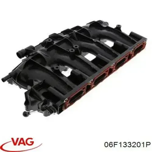 Tubo coletor de admissão 06F133201P VAG