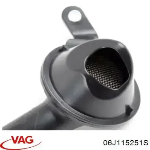 Receptor de óleo (coletor de óleo) 06J115251S VAG
