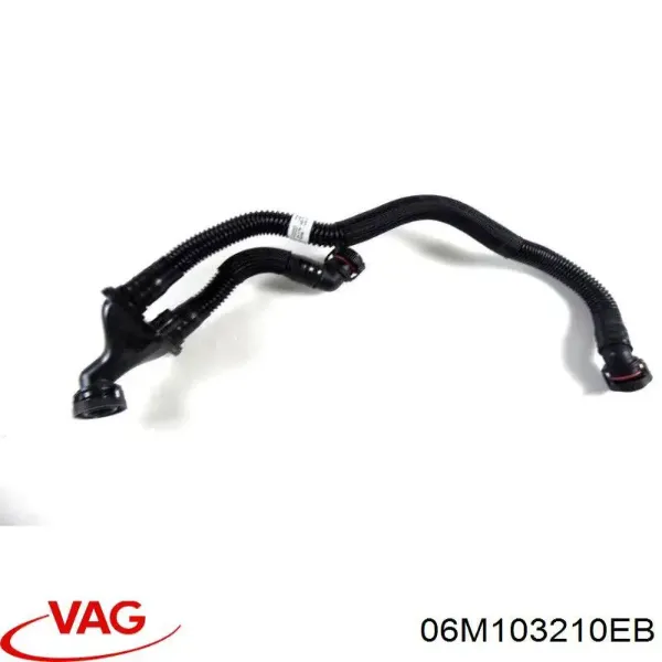 Cano derivado de ventilação de cárter (de separador de óleo) Audi A6 C8