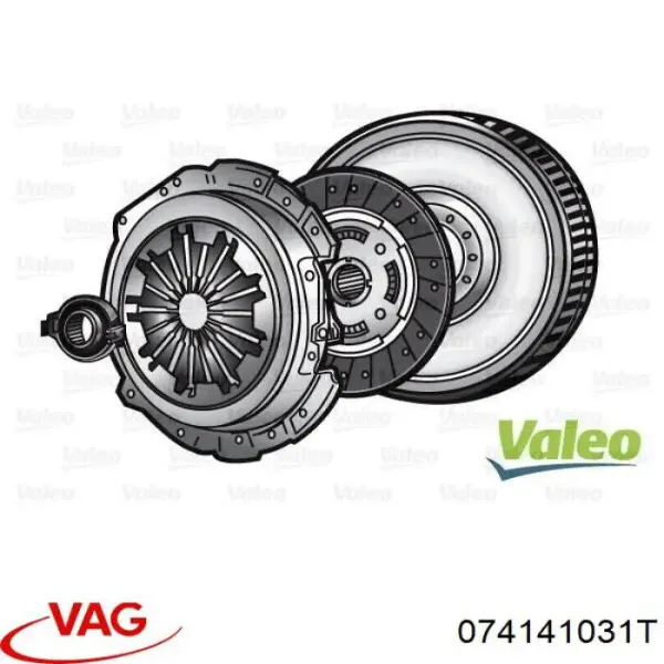 Disco de embraiagem 074141031T VAG