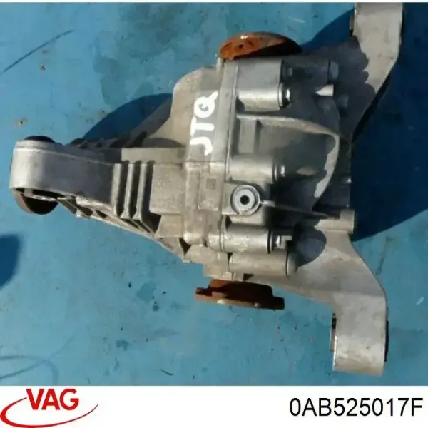 Redutor do eixo traseiro Audi Q7 4LB