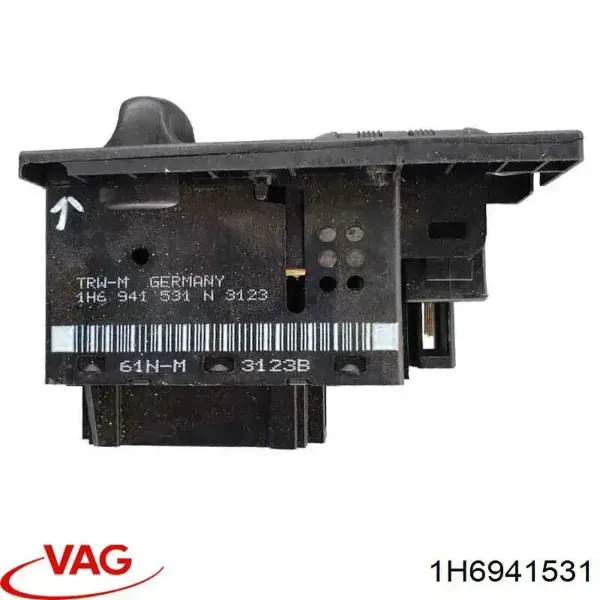 Comutador das luzes no "painel de instrumentos" 1H6941531 VAG