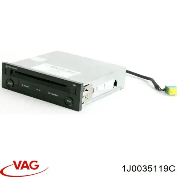 Aparelhagem de som (rádio AM/FM), universal 1J0035119C VAG