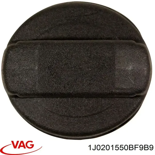1J0201550BF9B9 VAG tampa (tampão do tanque de combustível)
