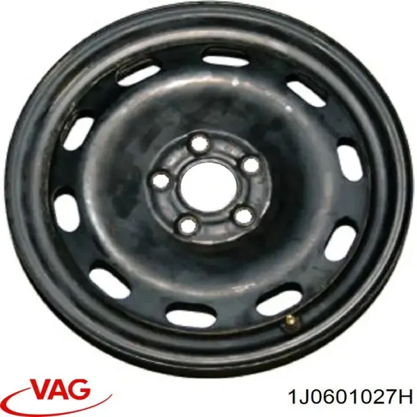 Discos de roda de aço (estampados) 1J0601027H VAG