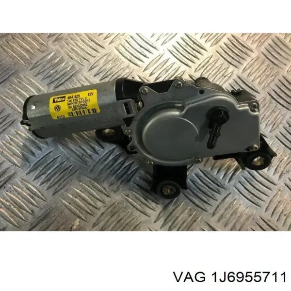 Motor de limpador pára-brisas de vidro traseiro 1J6955711 VAG