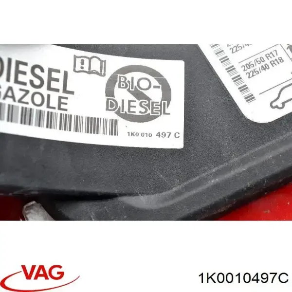 Compre 1K0010497C VAG Alcapão do tanque de combustível