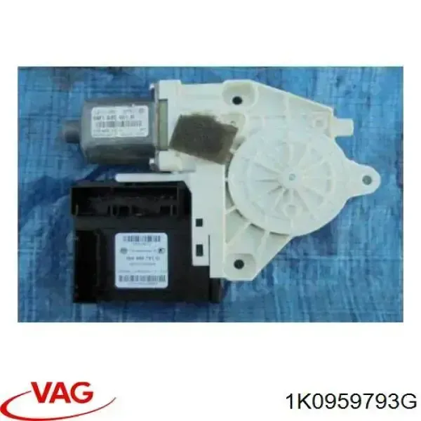 Motor de acionamento de vidro da porta dianteira esquerda 1K0959793G VAG