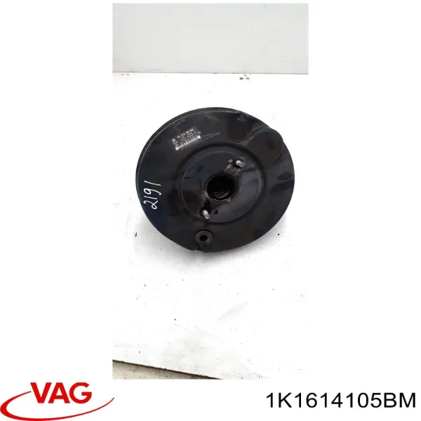Reforçador dos freios a vácuo 1K1614105BM VAG