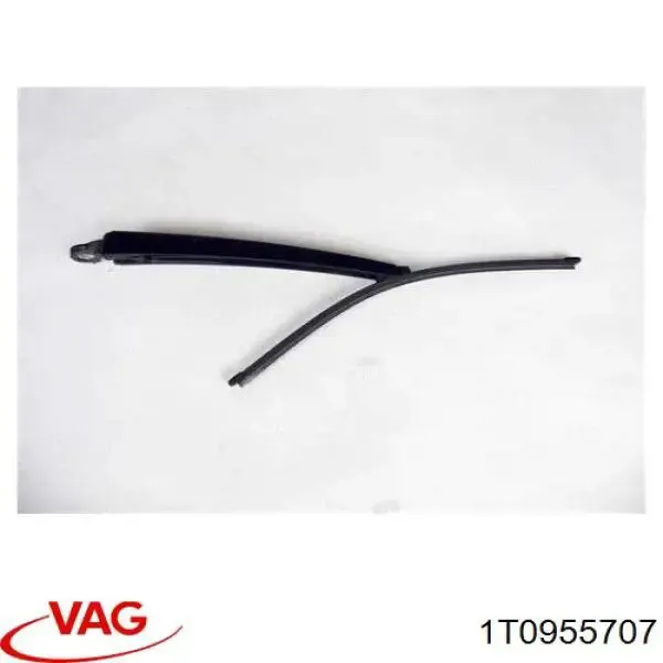 Braço de limpa-pára-brisas de vidro traseiro 1T0955707 VAG