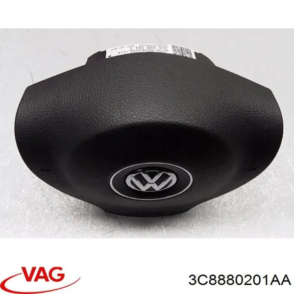Cinto de segurança (AIRBAG) de condutor 3C8880201AA VAG