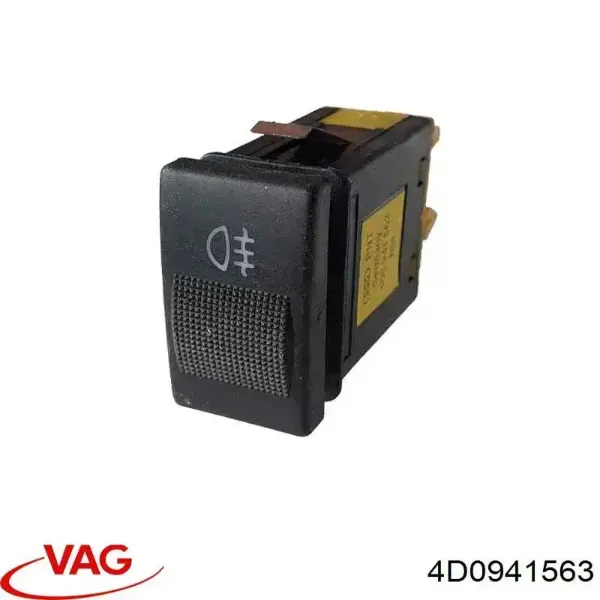 Botão de ativação das luzes de nevoeiro 4D0941563 VAG