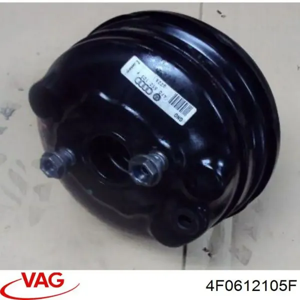 Reforçador dos freios a vácuo 4F0612105F VAG
