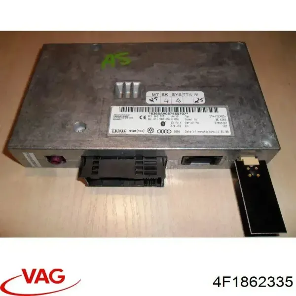 Unidade de controlo Bluetooth 4F1862335 VAG