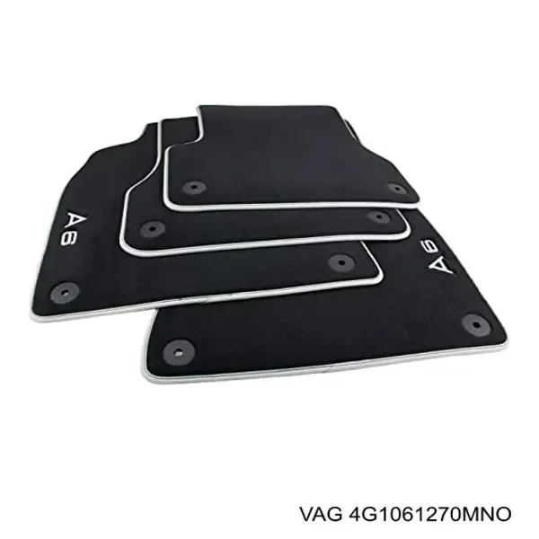 Tapetes dianteiros + traseiros, kit para Audi A6 C7 4G2, 4GC