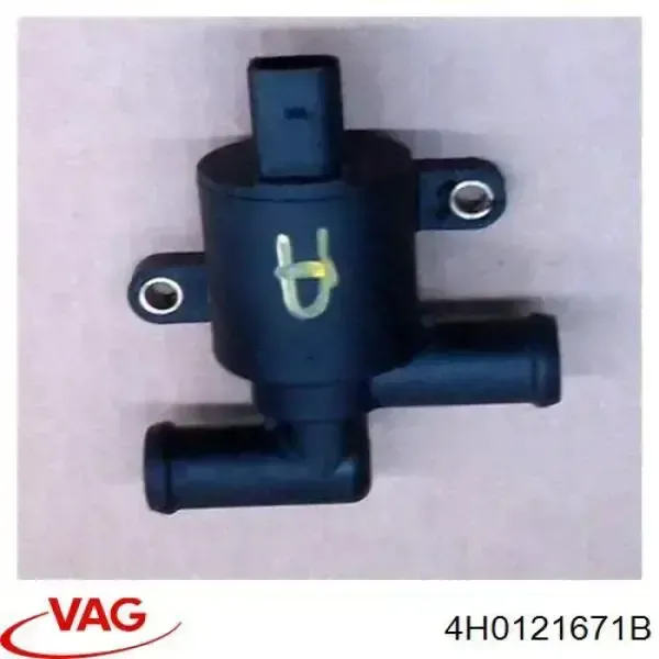 Válvula de forno (de aquecedor) 4H0121671B VAG
