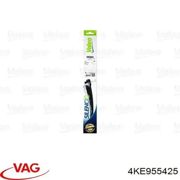 Limpa-pára-brisas de vidro traseiro Volkswagen Touran III